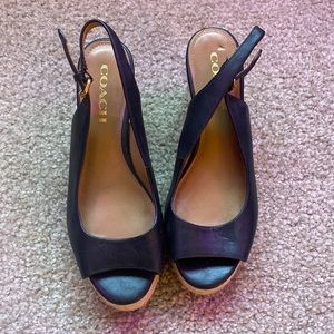 Coach Wedge Heels
